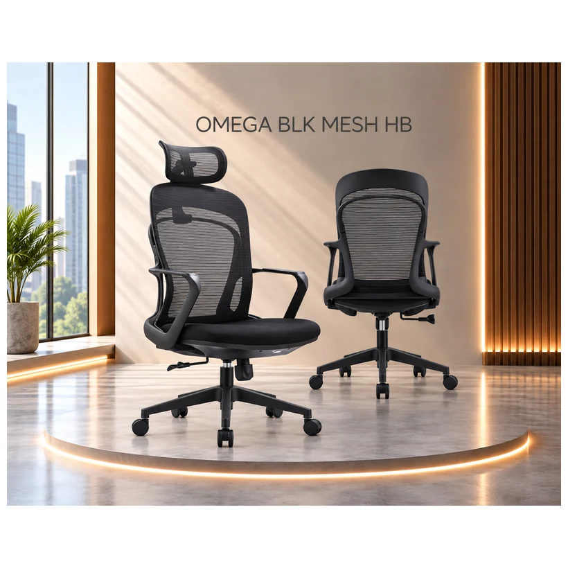 Omega Blk Mesh